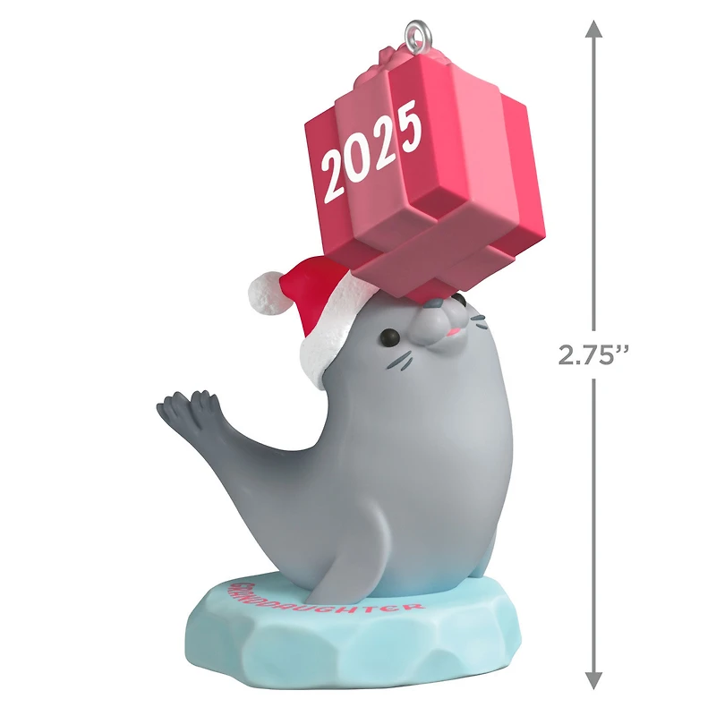 Granddaughter Seal 2025 Ornament for only USD 18.99 | Hallmark