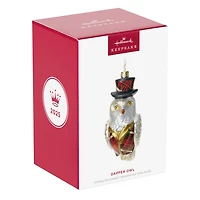 Dapper Owl Glass Ornament for only USD 30.99 | Hallmark