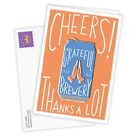 Cheers Beer Can Fun Custom Thank-You Card for only USD 4.99 | Hallmark