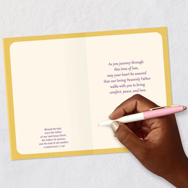 May Your Heart Be Assured Religious Sympathy Card for only USD 3.59 | Hallmark