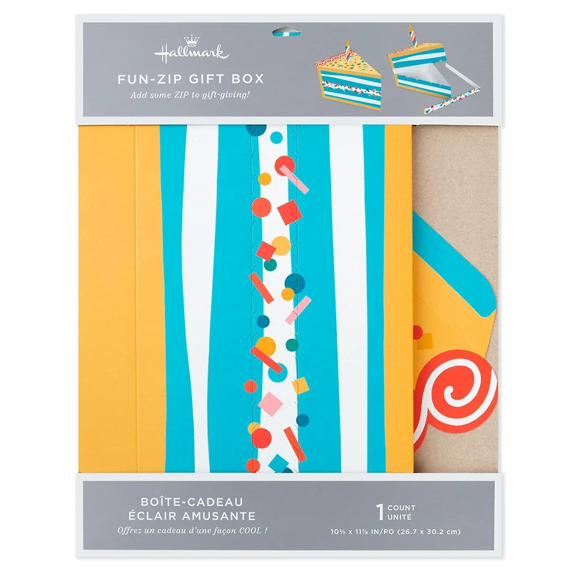 Piece of Cake Fun-Zip Gift Box for only USD 5.99 | Hallmark
