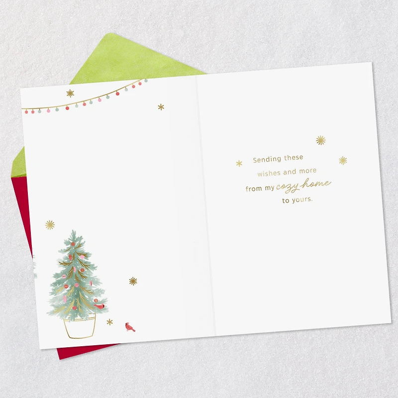 Merry Wishes Christmas Card for only USD 3.99 | Hallmark
