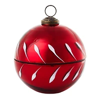 Red Glass Ball Ornament Pine-Scented Candle, 4" for only USD 22.99 | Hallmark