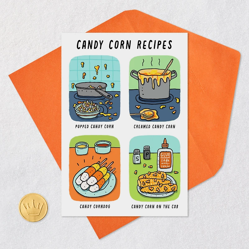 Just the Right Amount of Disgusting Funny Halloween Card for only USD 3.69 | Hallmark