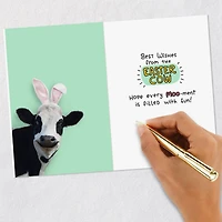 Best Wishes From the Easter Cow Funny Easter Card for Kids for only USD 3.99 | Hallmark