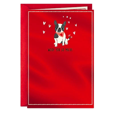 Woof You So Much Valentine's Day Card From the Dog for only USD 2.50 | Hallmark