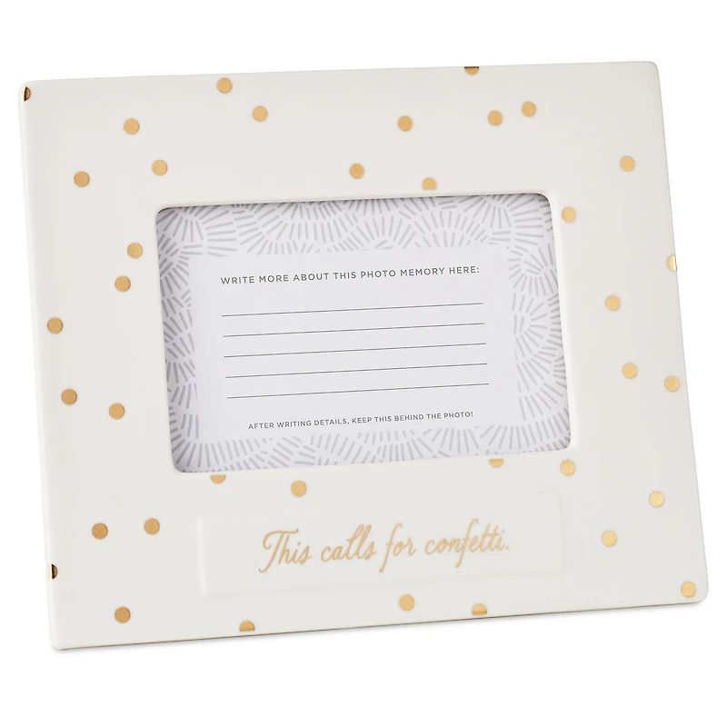 This Calls for Confetti Picture Frame, 4x6 for only USD 26.99 | Hallmark
