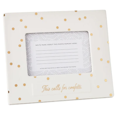 This Calls for Confetti Picture Frame, 4x6 for only USD 26.99 | Hallmark