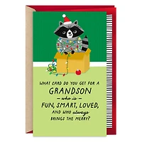 You Always Bring the Merry Christmas Card for Grandson for only USD 5.99 | Hallmark