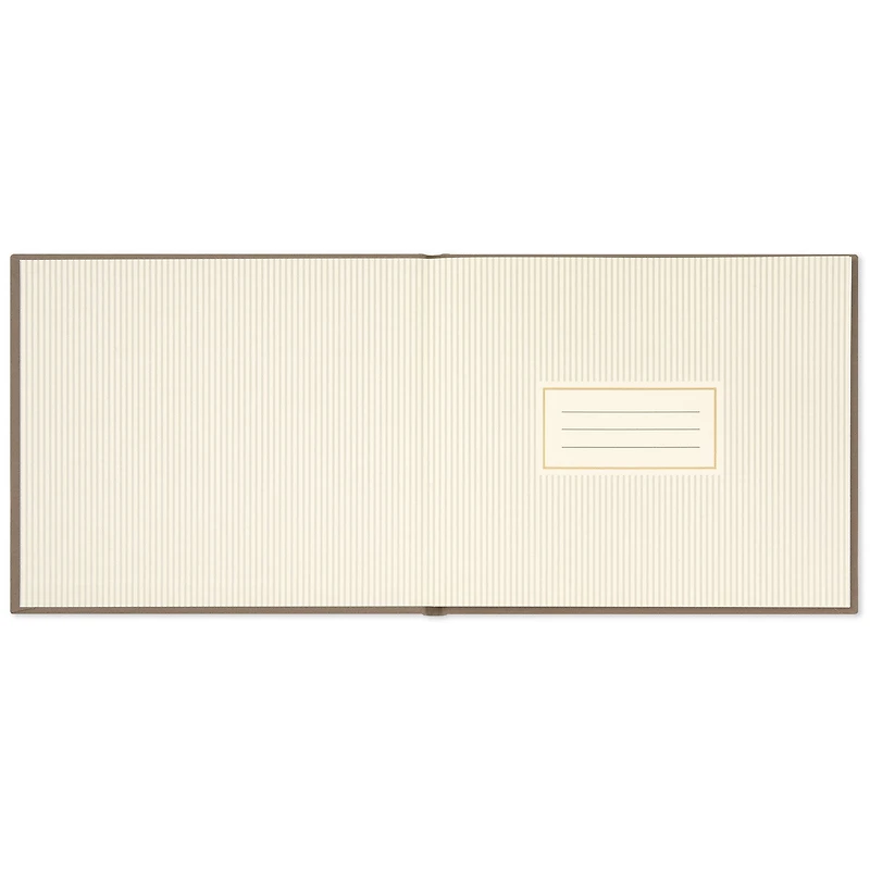 In Loving Memory Taupe Linen Guest Book for only USD 26.99 | Hallmark