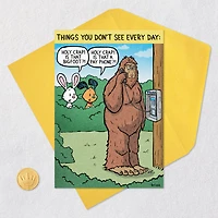 Bigfoot Pay Phone Funny Birthday Card for only USD 3.99 | Hallmark