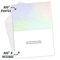 Toast and Cheer Custom New Year Card for only USD 4.99 | Hallmark