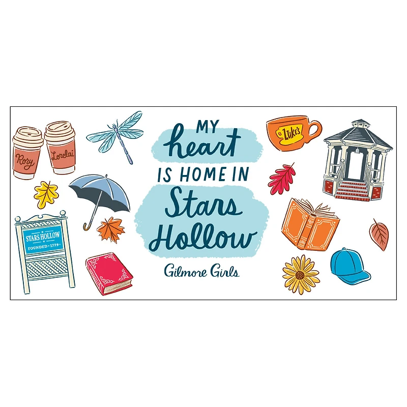 Gilmore Girls Stars Hollow Icons Collectible Drinking Glass, 13.5 oz. for only USD 16.99 | Hallmark