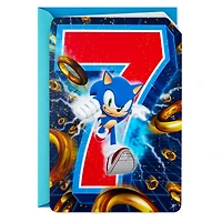 Sonic the Hedgehog™ Super Cool Musical 7th Birthday Card for only USD 5.99 | Hallmark
