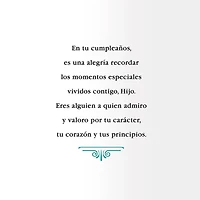 A Special Place in My Heart Spanish-Language Birthday Card for Son for only USD 3.59 | Hallmark