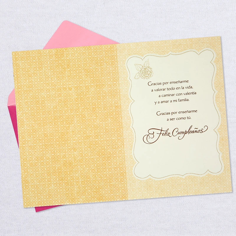 Thank You for Everything Spanish-Language Birthday Card for Mom for only USD 3.59 | Hallmark