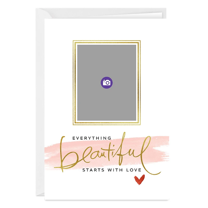 Starts With Love Custom Love Card for only USD 4.99 | Hallmark