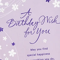 A Day Blessed With Peace, Joy and Happiness Birthday Card for only USD 3.99 | Hallmark