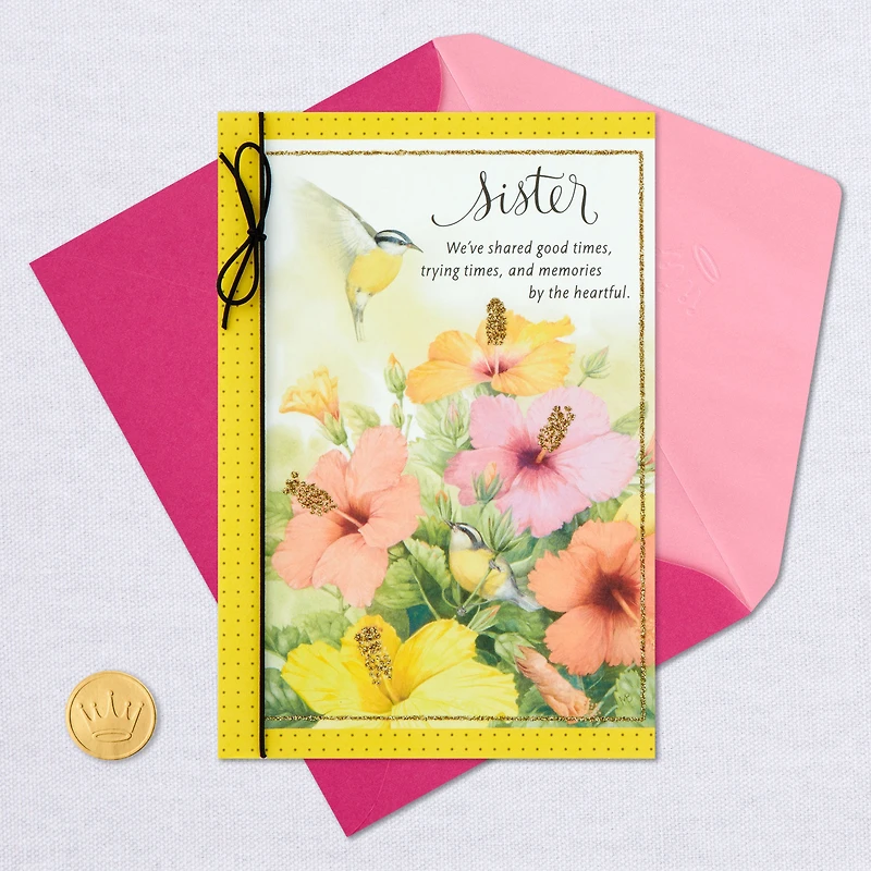 Marjolein Bastin Memories By the Heartful Birthday Card for Sister for only USD 4.99 | Hallmark