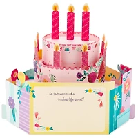 You Make Life Sweet 3D Pop-Up Birthday Card for only USD 7.99 | Hallmark