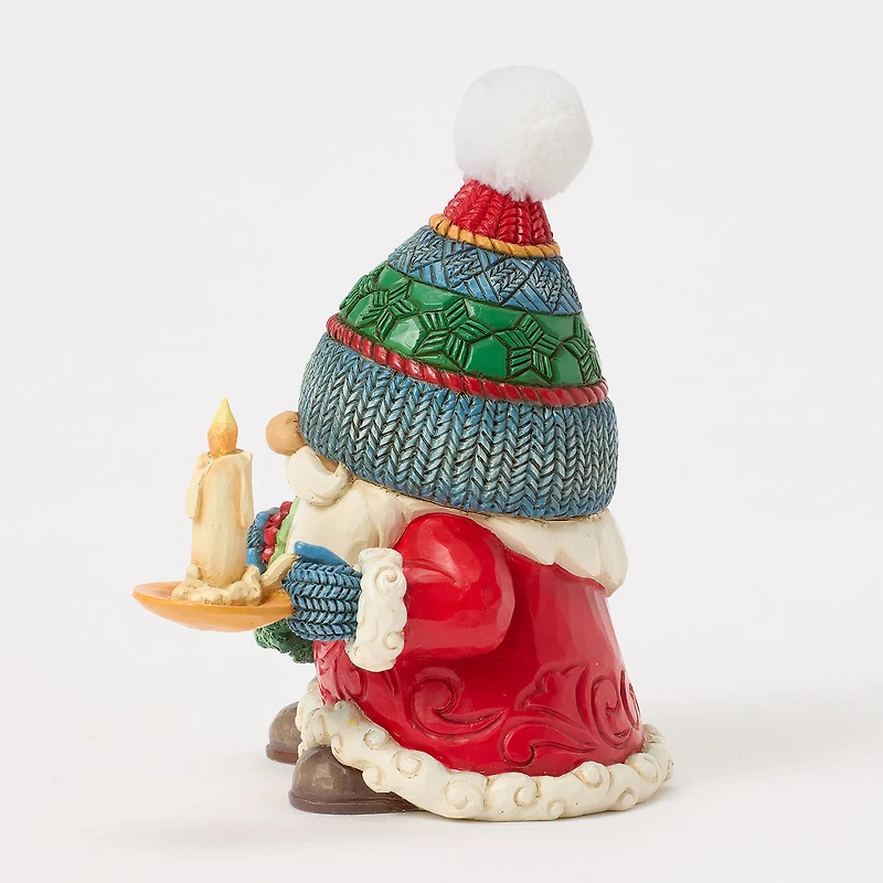 Jim Shore Heartwood Creek Holiday Gnome With Candle Figurine, 4.33" for only USD 34.99 | Hallmark