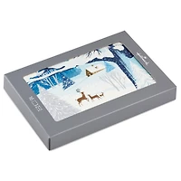 Snowy Landscape With Deer Boxed Holiday Cards, Pack of 16 for only USD 15.49 | Hallmark