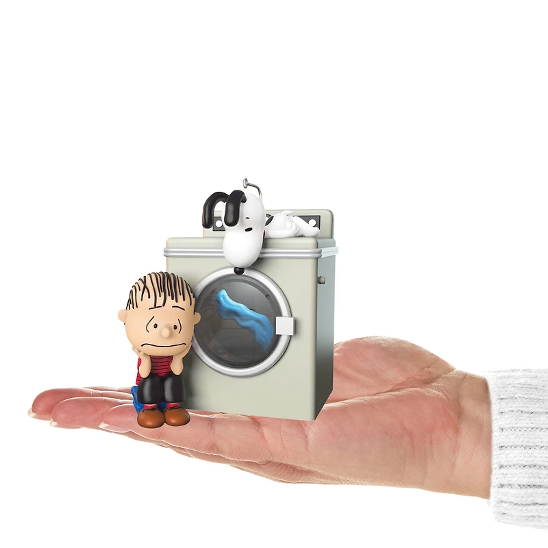 The Peanuts® Gang Waiting Game Ornament With Light and Motion for only USD 39.99 | Hallmark