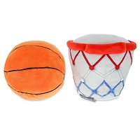 Better Together Basketball and Hoop Magnetic Plush Pair, 6" H for only USD 19.99 | Hallmark