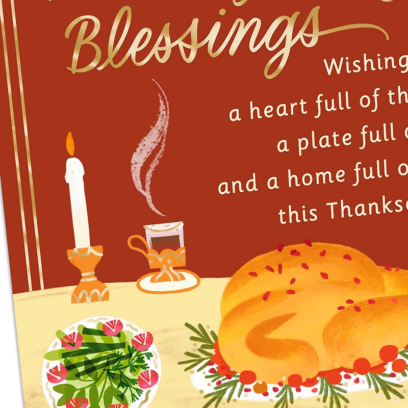 Enjoy God's Wonderful Gifts Religious Thanksgiving Card for only USD 2.00 | Hallmark