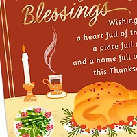 Enjoy God's Wonderful Gifts Religious Thanksgiving Card for only USD 2.00 | Hallmark
