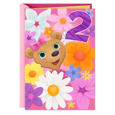 Laughing, Exploring, Dreaming 2nd Birthday Card for Girls for only USD 3.99 | Hallmark