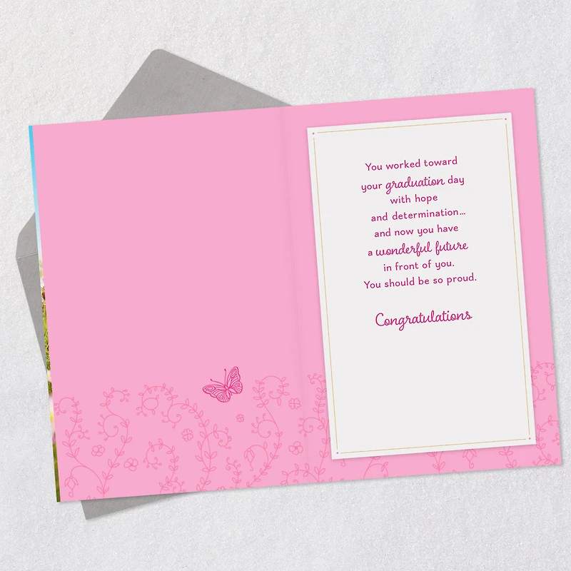 Her Hard Work Gave Her Wings Graduation Card for Her for only USD 2.00 | Hallmark