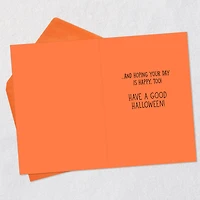 Thinking Smiley Thoughts of You Halloween Card for only USD 2.00 | Hallmark