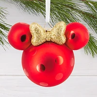 Disney Minnie Mouse Ears Icon Glass Hallmark Ornament for only USD 14.99 | Hallmark