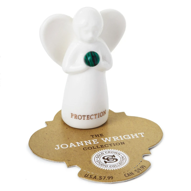 Malachite Angel of Protection Mini Angel Figurine, 2" for only USD 8.99 | Hallmark