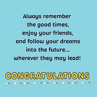Remember the Good Times and Follow Your Dreams High School Graduation Card for only USD 3.99 | Hallmark