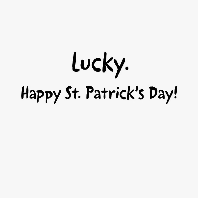 Peanuts® Snoopy With Shamrock St. Patrick's Day Cards, Pack of 6 for only USD 6.99 | Hallmark