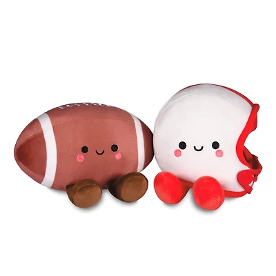 Better Together Football and Helmet Magnetic Plush Pair, 5" H for only USD 19.99 | Hallmark