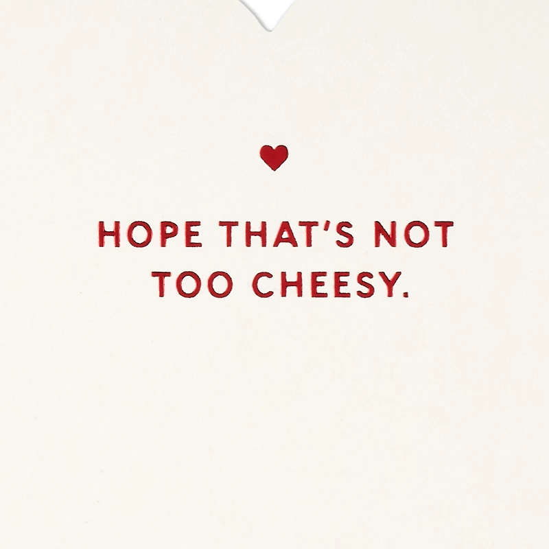 Pizza My Heart Funny Paper Craft Valentine's Day Card With Mini Card for only USD 5.99 | Hallmark