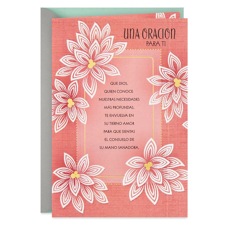 His Tender Loving Care Spanish-Language Religious Thinking of You Card With Prayer Card for only USD 4.99 | Hallmark