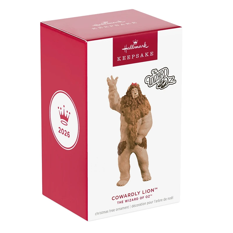 The Wizard of Oz™ Cowardly Lion™ Ornament for only USD 24.99 | Hallmark