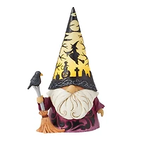 Jim Shore Wizard Gnome Halloween Light-Up Figurine, 7.87" H for only USD 52.99 | Hallmark