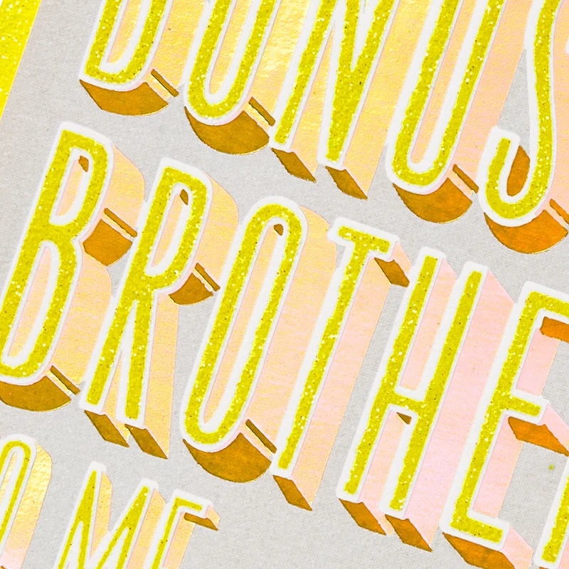 Like a Bonus Brother to Me Birthday Card for Brother-in-Law for only USD 7.59 | Hallmark