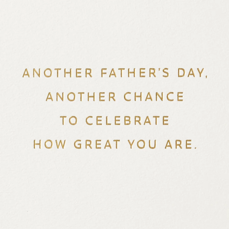 Celebrating How Great You Are Father's Day Card for Dad for only USD 5.99 | Hallmark