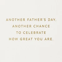 Celebrating How Great You Are Father's Day Card for Dad for only USD 5.99 | Hallmark