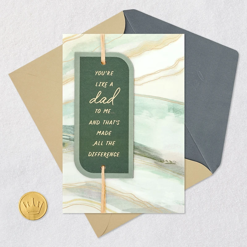 You're Like a Dad to Me Birthday Card for Him for only USD 6.99 | Hallmark