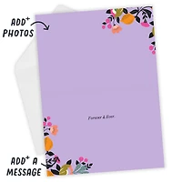Artistic Botanicals Initials Custom Anniversary Card for only USD 4.99 | Hallmark