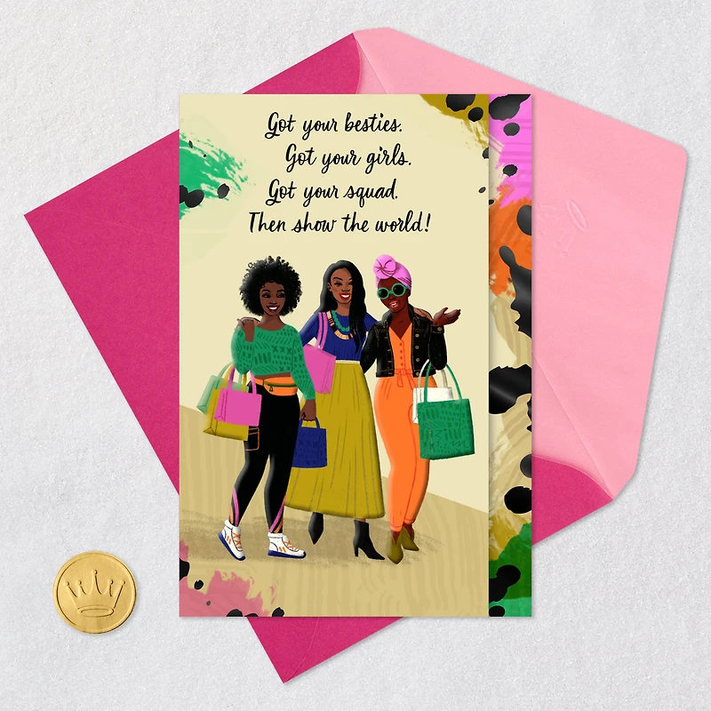 Glow It Up, Sistafriend Birthday Card for Her for only USD 3.59 | Hallmark