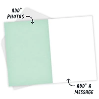 Personalized Photo Collage Mint Green Photo Card for only USD 4.99 | Hallmark