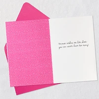 Never Too Many Wishes...or Shoes Birthday Card for only USD 7.59 | Hallmark